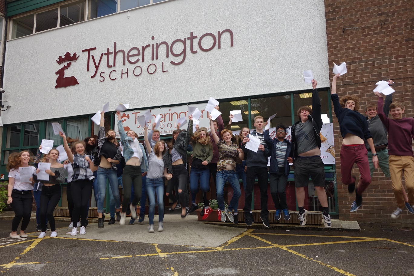 Tytherington jumps for joy as it smashes GCSE records